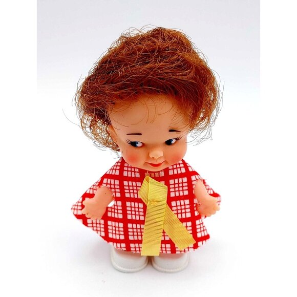 UNEEDA PEEWEE DOLL with Outfits & Glasses VINTAGE 1960s - Picture 4 of 9